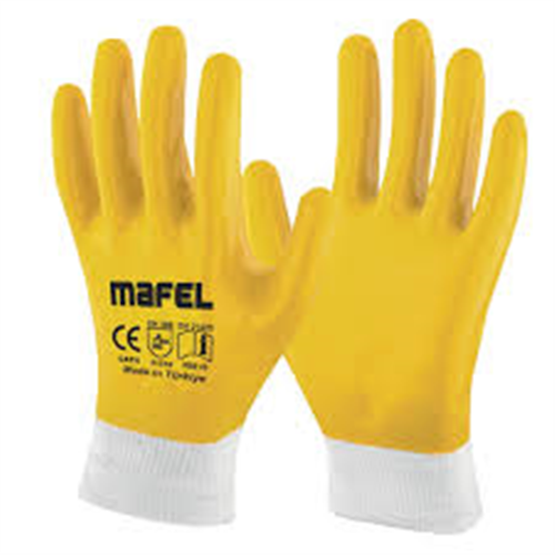 MAFEL FULL NİTRİL EKO SARI ELDİVEN